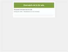 Tablet Screenshot of overwatch.net